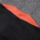 25/26 Brazil Black Half Pull Tracksuit #B25131 (半拉链)