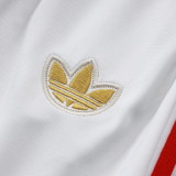 25/26 Flamengo White Half Pull Tracksuit #B25129 (半拉链)