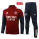 25/26 ARS Maroon Kids Half Pull Tracksuit#B25125 (半拉链)