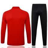 25/26 LIV Red Kids Half Pull Tracksuit #E2597 (半拉链)