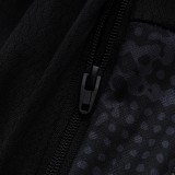 25/26 ACM Black Half Pull Tracksuit #B25128 (半拉链)