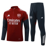25/26 ARS Maroon Half Pull Tracksuit#E25195 (半拉链)
