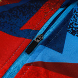 25/26 BAR Light Blue Inkjet Half Pull Tracksuit# B25135 (半拉链)