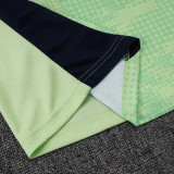 25/26 Man City Light Green Kids Half Pull Tracksuit#E25212(半拉链)