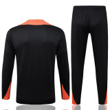 25/26 Brazil Black Half Pull Tracksuit #B25131 (半拉链)