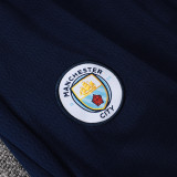 25/26 Man City Light Green Kids Half Pull Tracksuit#E25212(半拉链)