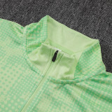 25/26 Man City Light Green Kids Half Pull Tracksuit#E25212(半拉链)
