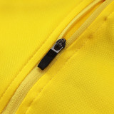 25/26 Brazil Yellow Half Pull Tracksuit #B25134 (半拉链)
