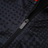 25/26 ACM Black Kids Half Pull Tracksuit #E25198 (半拉链)