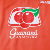 25/26 Brazil Orange Half Pull Tracksuit #B25119 (半拉链)