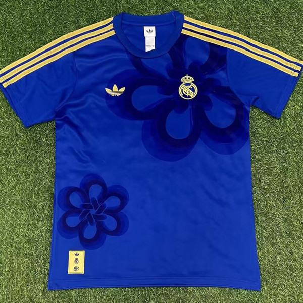25/26 RMA Spring Festival Edition Blue Fans Soccer Jersey