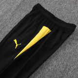 25/26 Dortmund Light Gray Inkjet Kids Half Pull Tracksuit#E25218  (半拉链)