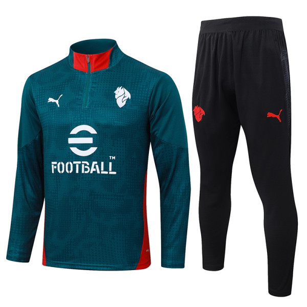 25/26 ACM Deep Green inkjet Half Pull Tracksuit #B25144 (半拉链)