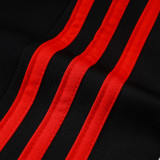 25/26 Flamengo Red & Black Jacket Tracksuit #A25109