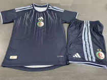 2026 Algeria Special Edition Black Player Version Kids Soccer Jersey童装