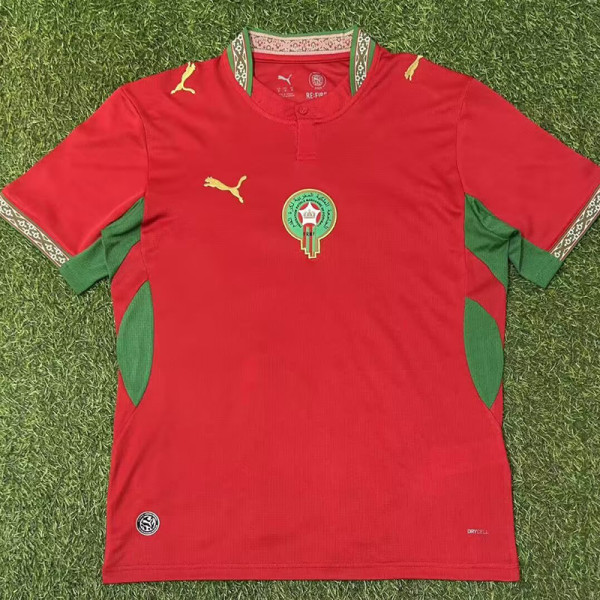 26/27 Morocco Home Fans Soccer Jersey