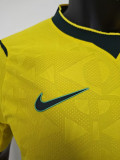 26/27 Brazil Home Player Version Soccer Jersey