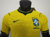 26/27 Brazil Home Player Version Soccer Jersey
