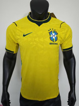 26/27 Brazil Home Player Version Soccer Jersey
