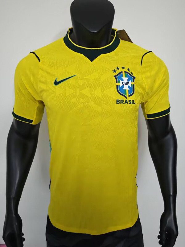 26/27 Brazil Home Player Version Soccer Jersey