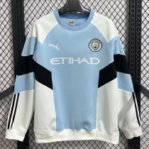 26/27 Man City Sky Blue Casual Thick Hoody