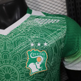 26/27 Cote d'Ivoire Special Edition Green Player Version Soccer Jersey