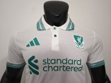 26/27 LIV White Player Version Polo Shirts