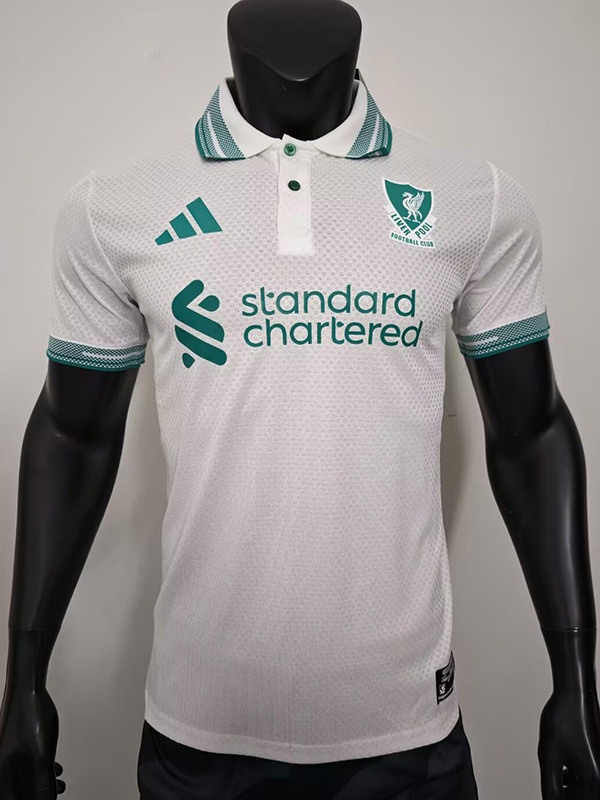 26/27 LIV White Player Version Polo Shirts