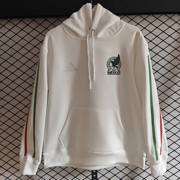 26/27 Mexico White Hoody#白色