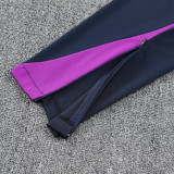 25/26 Purple Royal Blue polo shirts pants suit