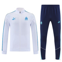 25/26 Marseille White Jacket Tracksuit