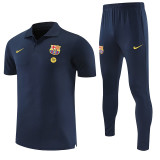 25/26 BAR Royal Blue polo shirts pants suit
