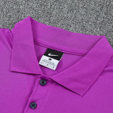 25/26 Purple Royal Blue polo shirts pants suit