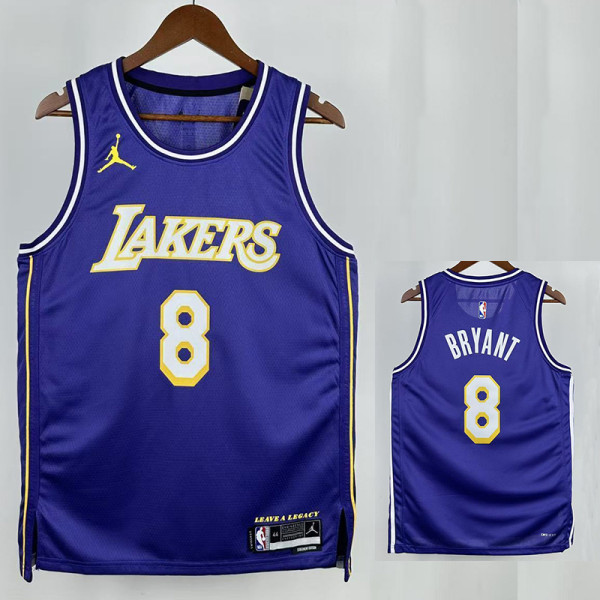 25/26 LAKERS BRYANT #8 Limited Flying Man Top Quality Hot Pressing NBA Jersey