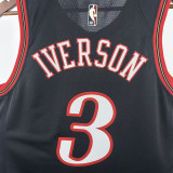 25/26 76ERS IVE RSON  # 3 Black Top Quality Hot Pressing Retro NBA Jersey