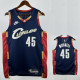 25/26 Cavaliers MITGHELL #45Royal Blue Top Quality Hot Pressing Retro NBA Jersey