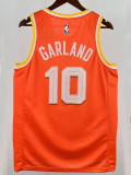 25/26 Cavaliers GARLAND # 10 Orange City Edition Top Quality Hot Pressing NBA Jersey