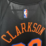 25/26 KNICKS CL ARK SON #00 Black Limited  Edition Top Quality Hot Pressing NBA Jersey