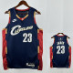 25/26 Cavaliers JAMES #23 Royal Blue Top Quality Hot Pressing Retro NBA Jersey