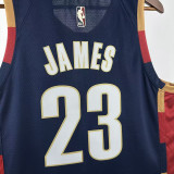 25/26 Cavaliers JAMES #23 Royal Blue Top Quality Hot Pressing Retro NBA Jersey