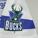 25/26 Bucks White MN Retro Edition Short Shirts
