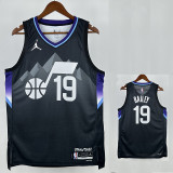 25/26 JAZZ BAILEY #19 Black Flying Man Top Quality Hot Pressing NBA Jersey
