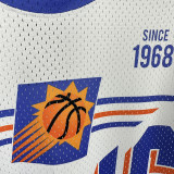 25/26 Suns White MN Retro Edition Short Shirts