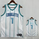 22/23 Hornets BALL #1 White Home Top Quality Hot Pressing NBA Jersey
