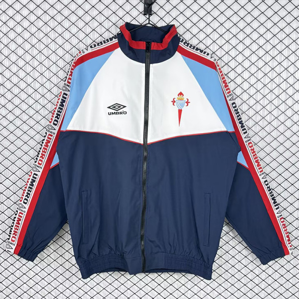 1998/1999 Celta White Black Retro Windbreaker