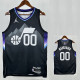 25/26 JAZZ MARKKANEN #00 Black Flying Man Top Quality Hot Pressing NBA Jersey