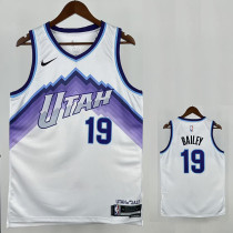 25/26 JAZZ BAILEY #19 White Top Quality Hot Pressing NBA Jersey
