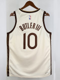 25/26 WARRIORS BUTLERIII # 10 Beige City Edition Top Quality Hot Pressing NBA Jersey