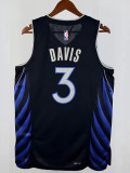 25/26 Dallas Mavericks DAVIS #3 Black City Edition Top Quality Hot Pressing NBA Jersey