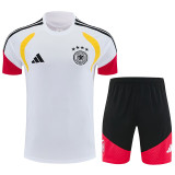 26/27 Germany White Training Short Suit